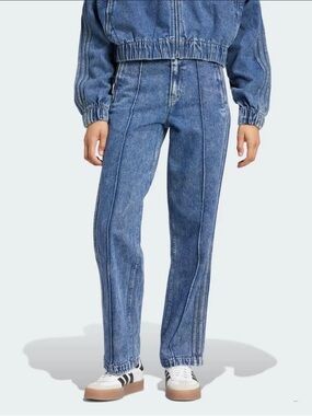 Adidas Women's Premium Essentials Straight Leg Jeans